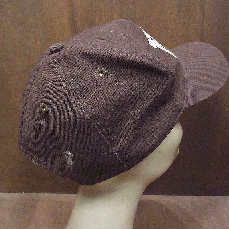 ビンテージ90's○NOFX刺繍入り6パネルキャップ茶○230525j3-m-cp