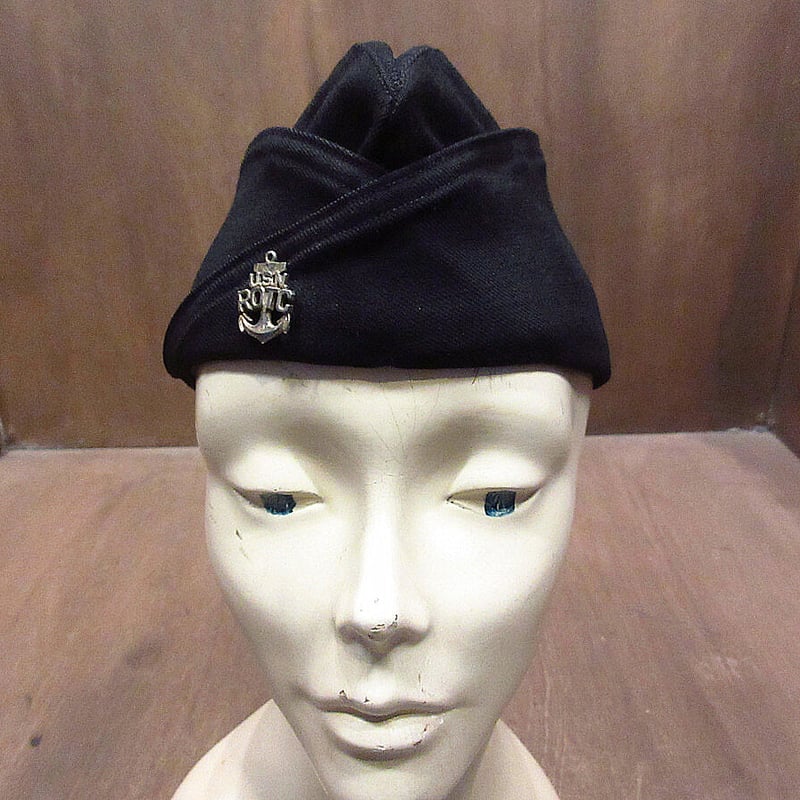 ビンテージ40's○U.S.NAVY ROTCギャリソンキャップ○210601n2-m ビンテージ40's○U.S.NAVY ROTCギャリソンキャップ○210601n2-m