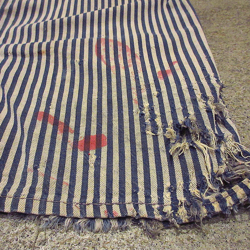 ビンテージ60's○BIG MACヒッコリーストライプオーバーオールW92cm