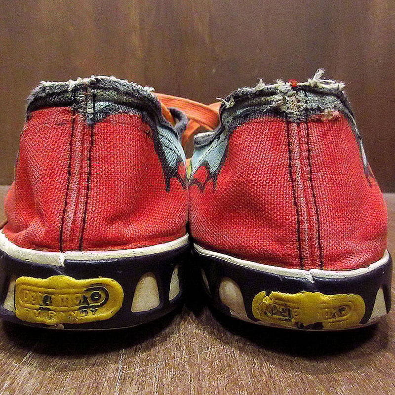 ビンテージ70's○Peter Max by Randyキャンバススニーカーsize 9