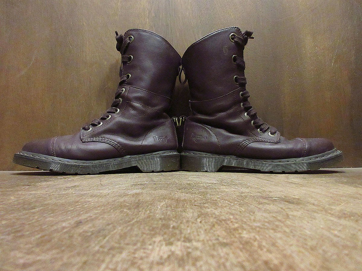 Dr. Martens 9ホールブーツ茶size US 9○240804j4-m-bt-27c