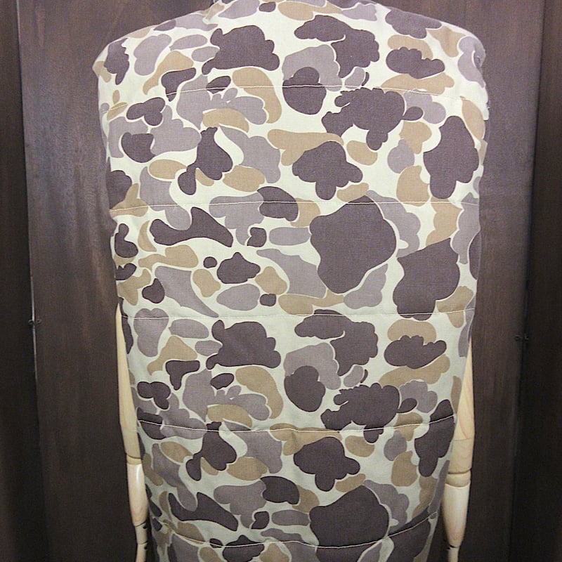 ビンテージ80's○Four Squareリバーシブルダックハンターカモダウン