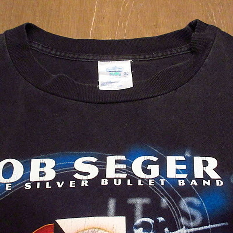 ビンテージ90's○BOB SEGER It's a Mystery ツアーTシャツ黒 Siz