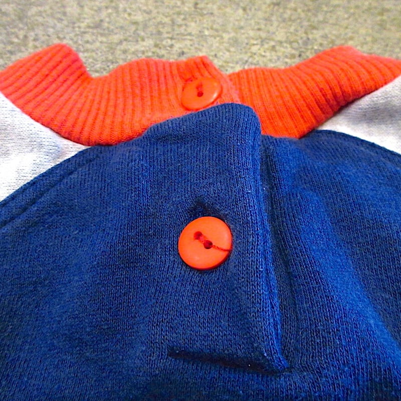 ビンテージ90's○Barneyキッズ裏起毛ラグランスウェット○230322c2-k