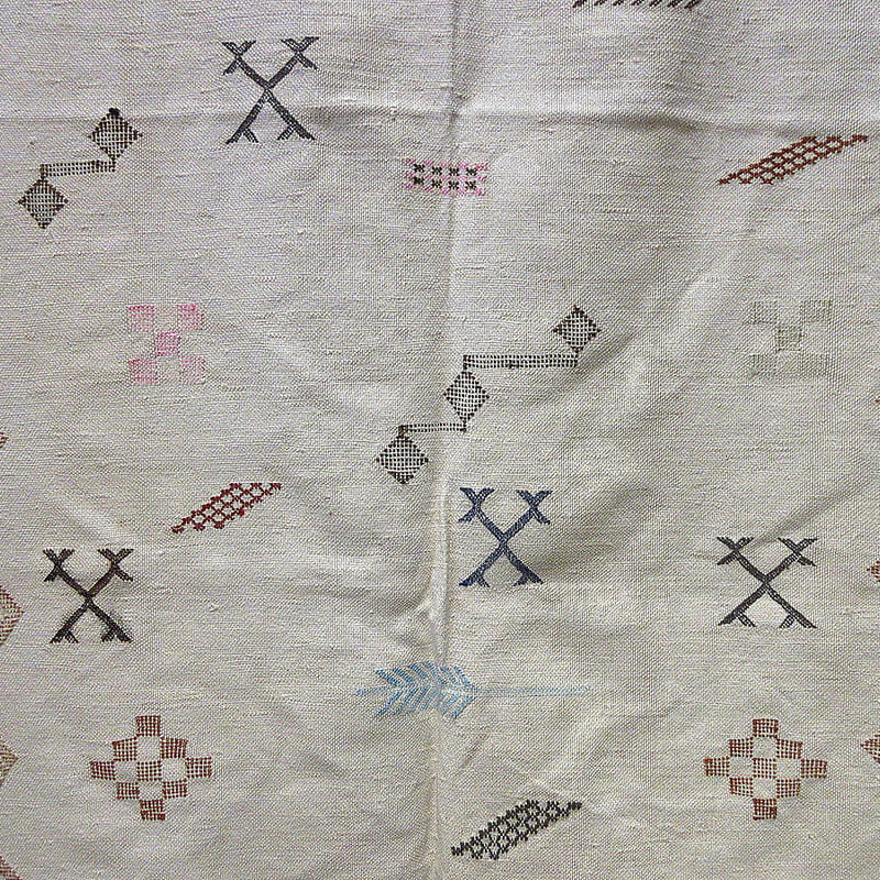 ビンテージ○モロッコラグA 約140cm×約90cm○220807i8-rug モロッカン
