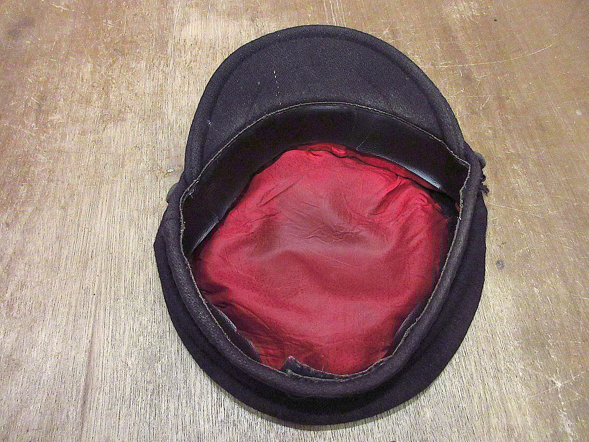 ビンテージ○DORFMAN PACIFICウールフィッシャーマンキャップ黒