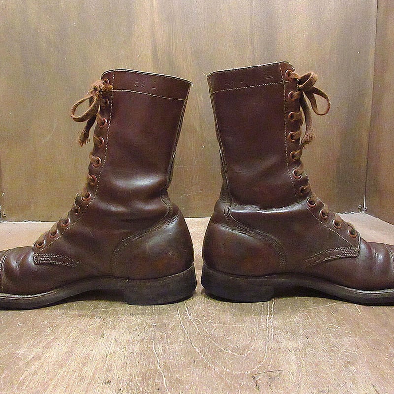 ビンテージ50's○U.S.ARMYジャンプブーツ茶size 8 1/2 D○221011i2...