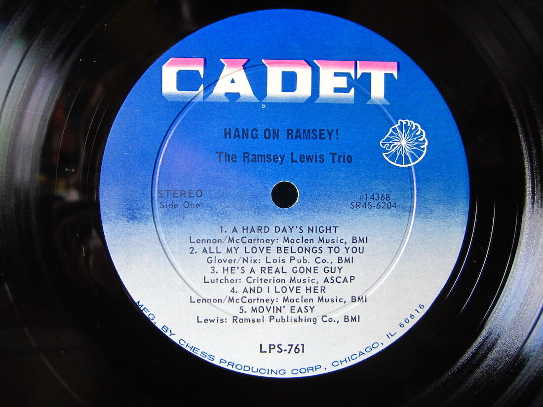 THE RAMSEY LEWIS TRIO○HANG ON RAMSEY! CADET LP