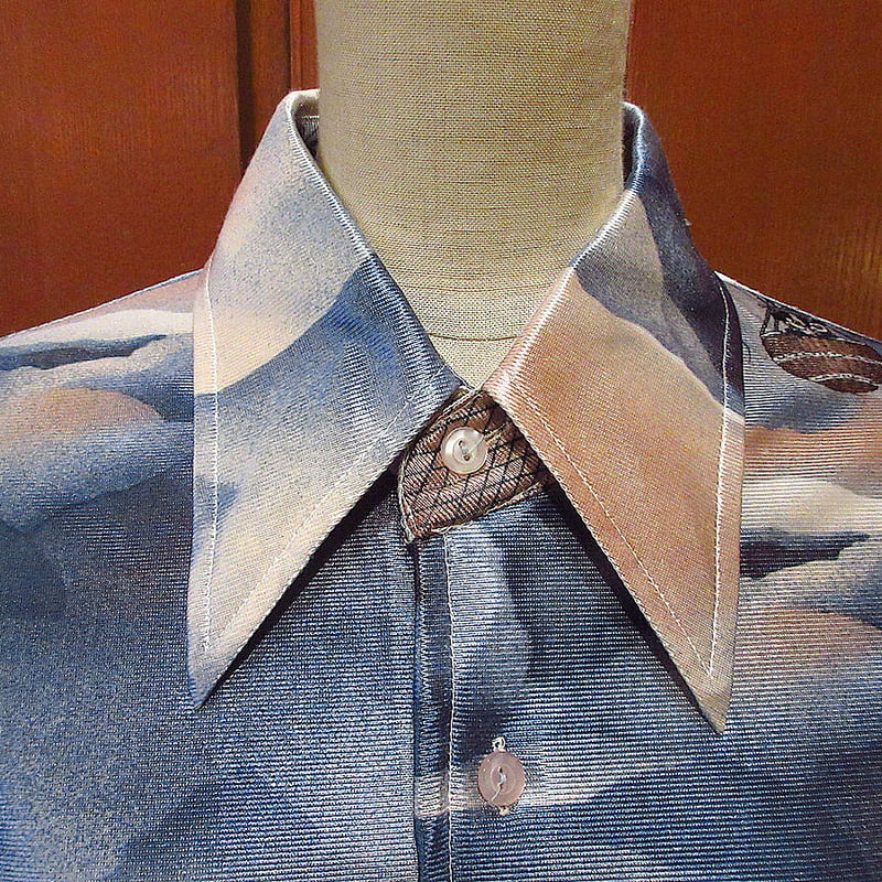 ビンテージ70's○KENNINGTONディズニー総柄シャツL○211103i3-m ビンテージ70's○KENNINGTONディズニー総柄シャツL○211103i3-m