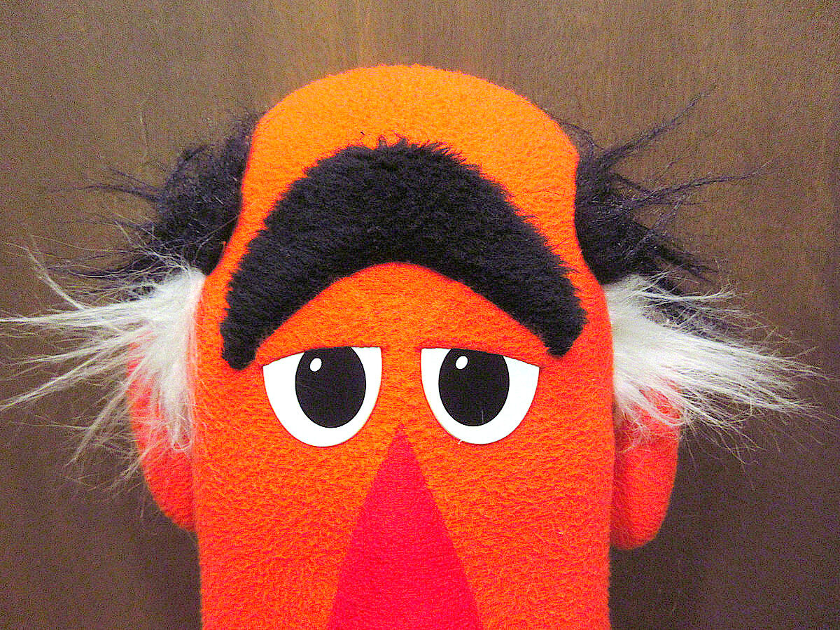ビンテージ60's70's○PUPPET PRODUCTIONSおじさんパペット○230110