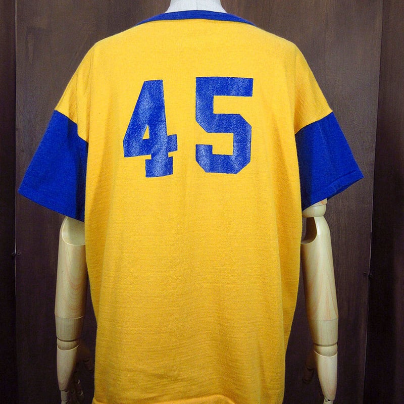 ビンテージ60's○MASON バイカラーアスレチックTシャツ L