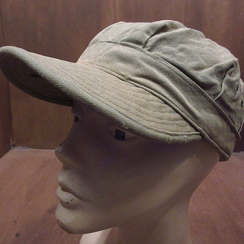 ビンテージ40's○U.S.ARMY HBTフィールドキャップ○210725i5-m
