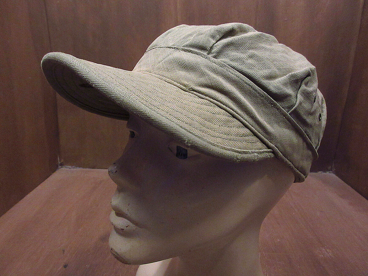 ビンテージ40's○U.S.ARMY HBTフィールドキャップ○210725i5-m-cp-o