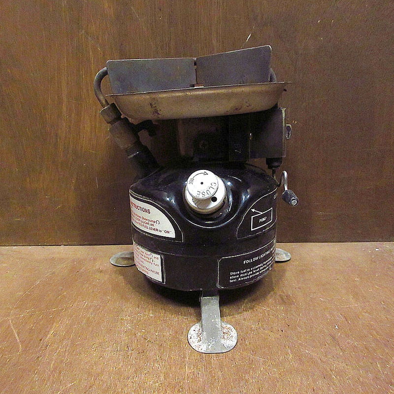 ビンテージ80's○Coleman Peak1 Model 400Aシングルバーナー黒 ビンテージ80's○Coleman Peak1 Model 400Aシングルバーナー黒