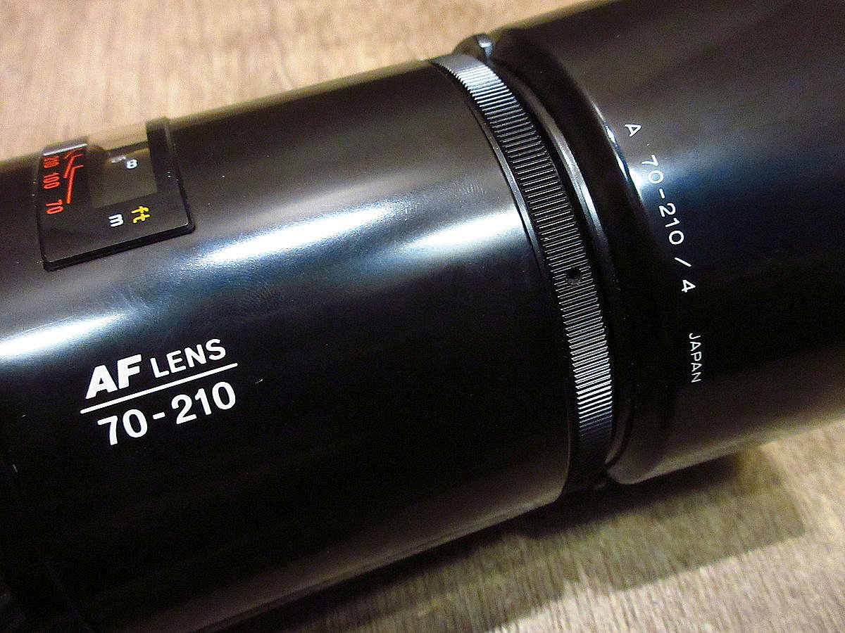 MINOLTA○AF 70-210望遠ズームレンズ○240214i4-otclctミノルタ MINOLTA○AF 70-210望遠ズームレンズ○240214i4-otclctミノルタ
