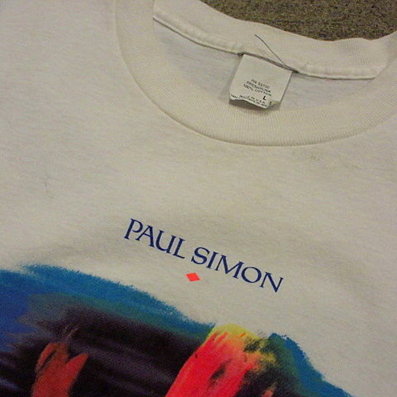 専用 90's vintage PAUL SIMON ポールサイモン Tシャツ 90's vintage PAUL SIMON ポールサイモン Tシャツ