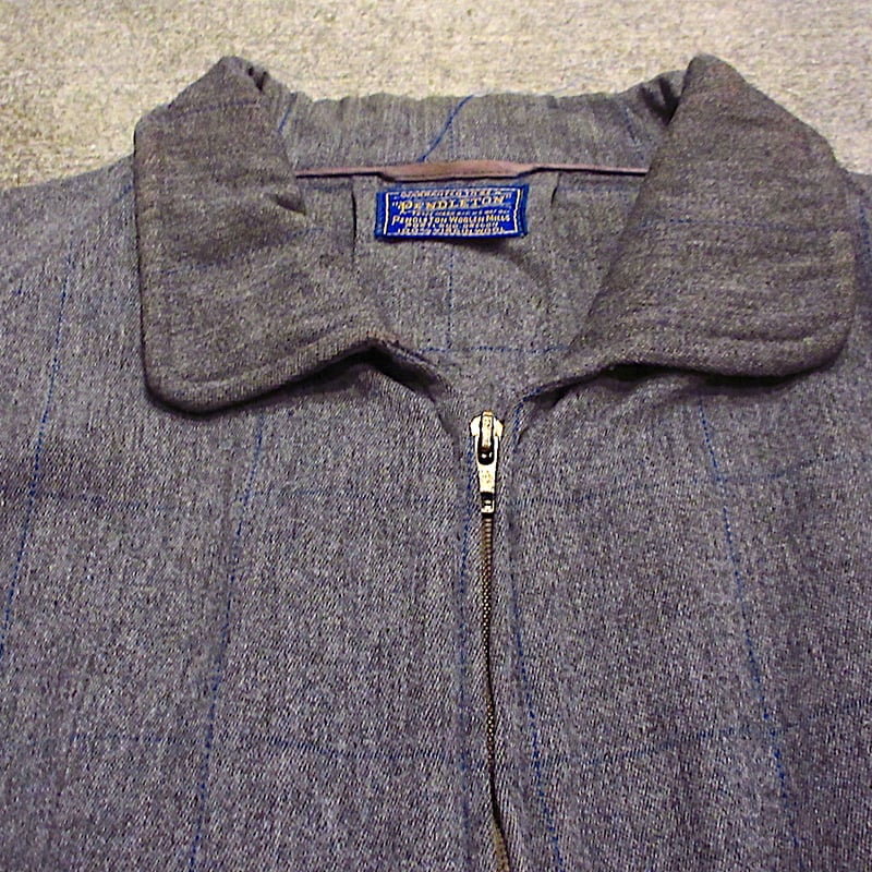 ビンテージ50's○PENDLETONチェックウールスポーツジャケット ビンテージ50's○PENDLETONチェックウールスポーツジャケット