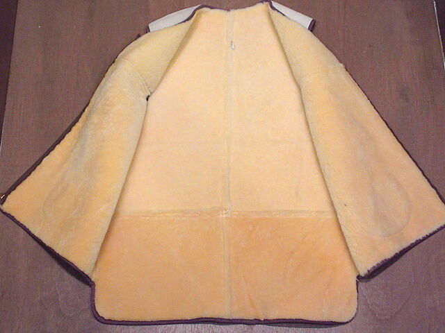 ビンテージ70's○シープスキンムートンベスト○210106n4-m-vs レザー革