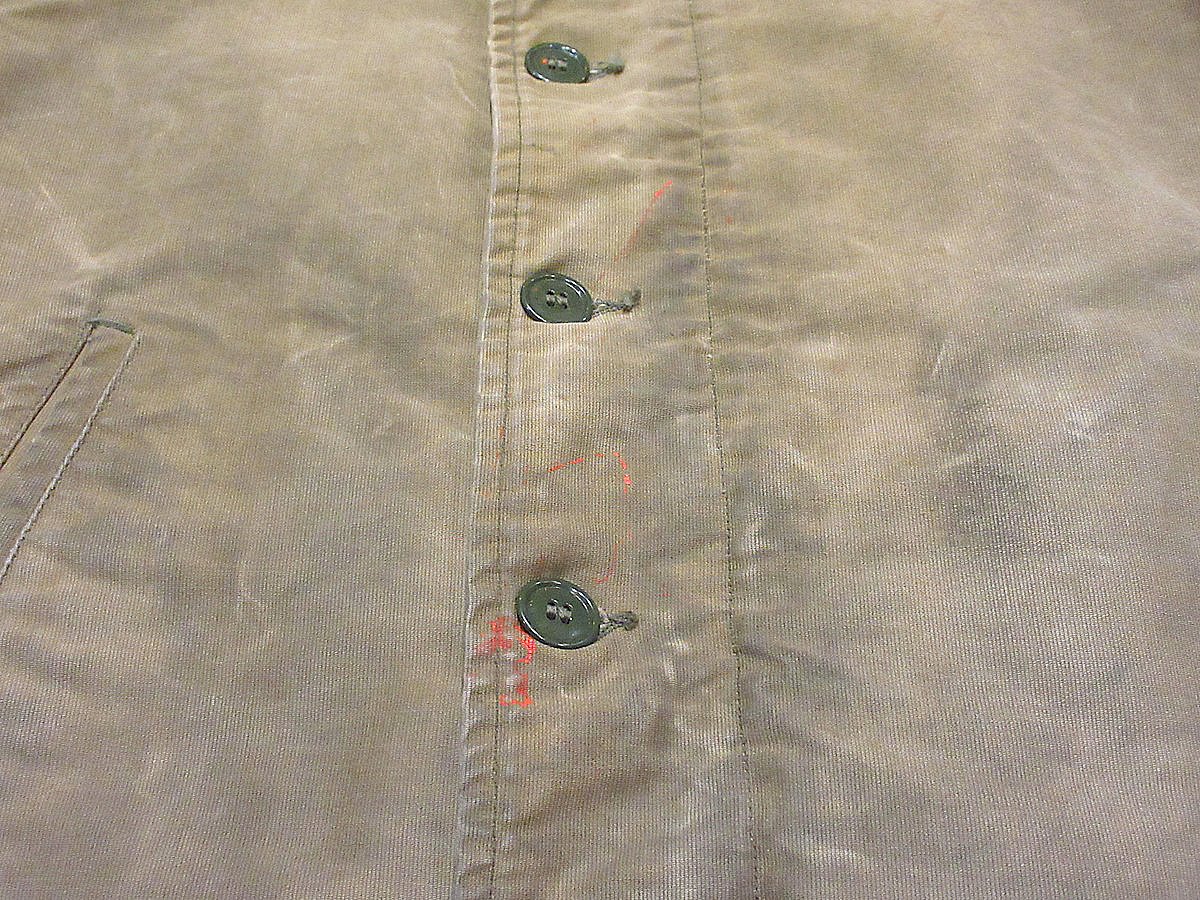 ビンテージ50's○U.S.NAVY N-1デッキジャケットsize 38 ビンテージ50's○U.S.NAVY N-1デッキジャケットsize 38