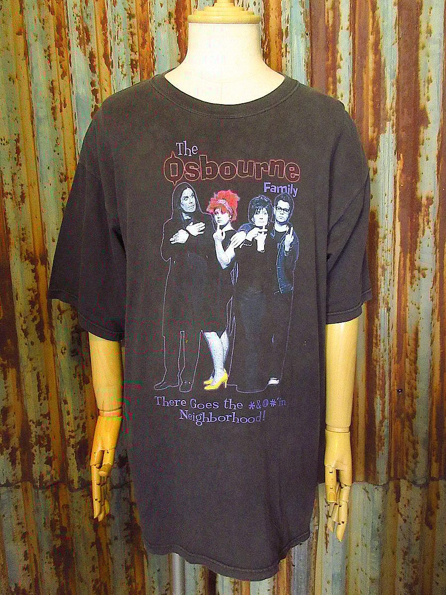 90s The Osbourne Family Tシャツ オズボーン ファミリー 90s/オジーオズボーン/THE OSBOURNE FAMILY/Tシャツ/M/コットン