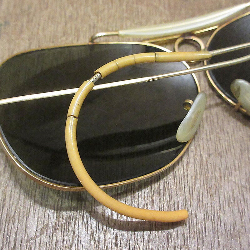 ビンテージ60's○ケース付きB&L Ray-Ban 1/10 12KGFデコットシューター ...