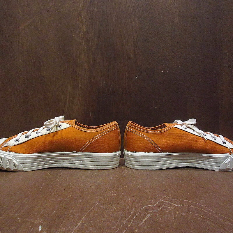 ビンテージ70's○DEADSTOCK LA CROSSEボーイズキャンバススニーカー3 1/