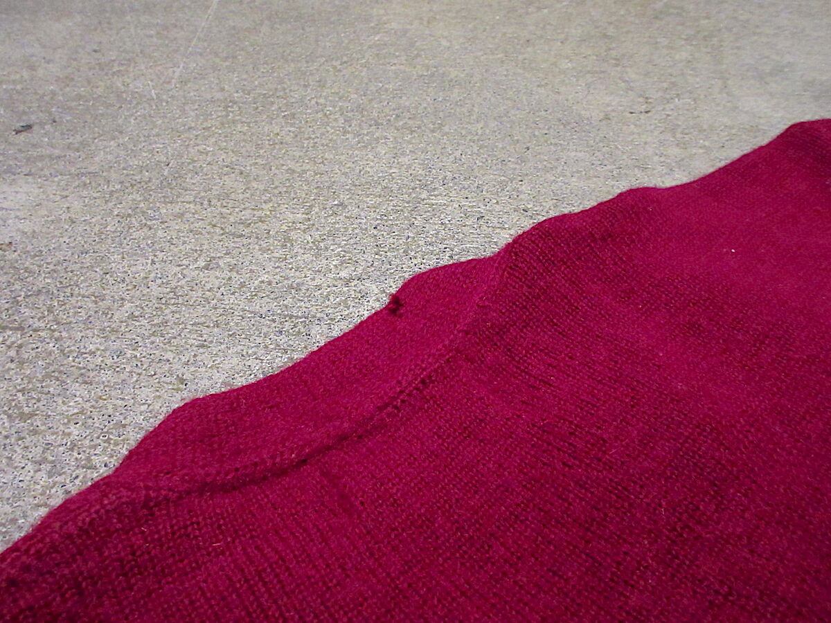 50’s レタードニット 厚手ウールニット レタードニット/40s-50s/ニット・セーター(厚手)/-/ウール/NVY
