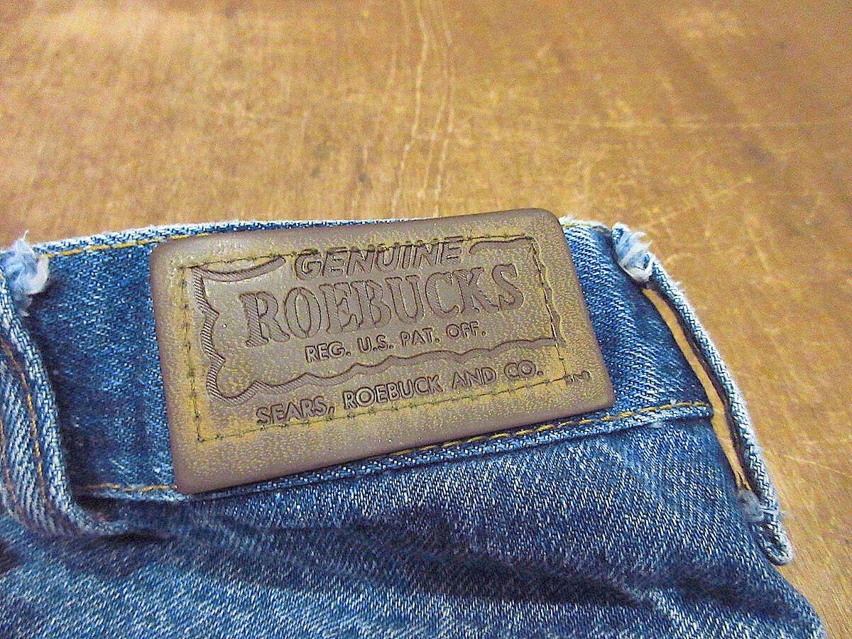 ビンテージ70's80's○SEARS ROEBUCKSブーツカットデニムパンツ実寸W81cm