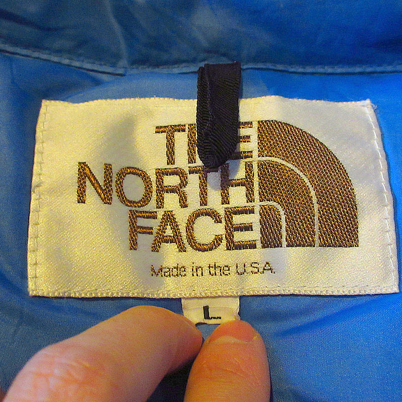 ビンテージ80's○THE NORTH FACEダウンジャケット青size L ビンテージ80's○THE NORTH FACEダウンジャケット青size L