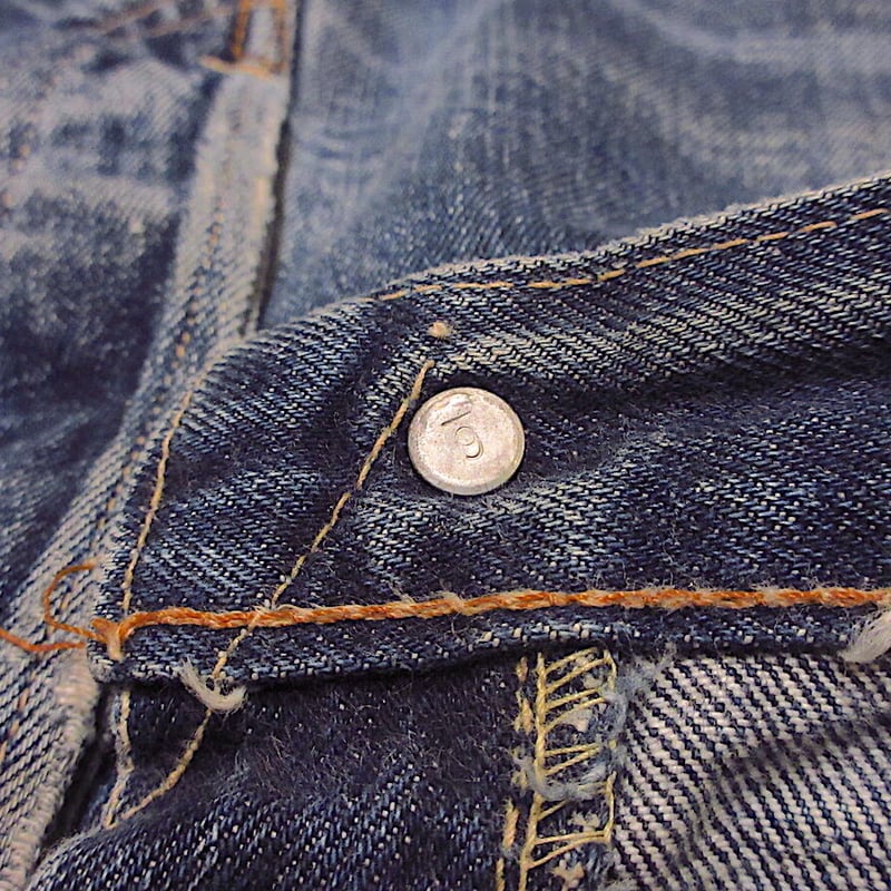 ビンテージ60's○Levi's 501 BIG E S Typeデニムカットオフショーツ実寸...