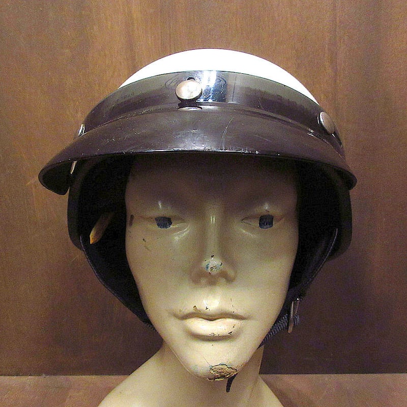 ビンテージ　ハーフヘルメット ATLUS アトラス 60's ビンテージハーフヘルメット Sシェル Made