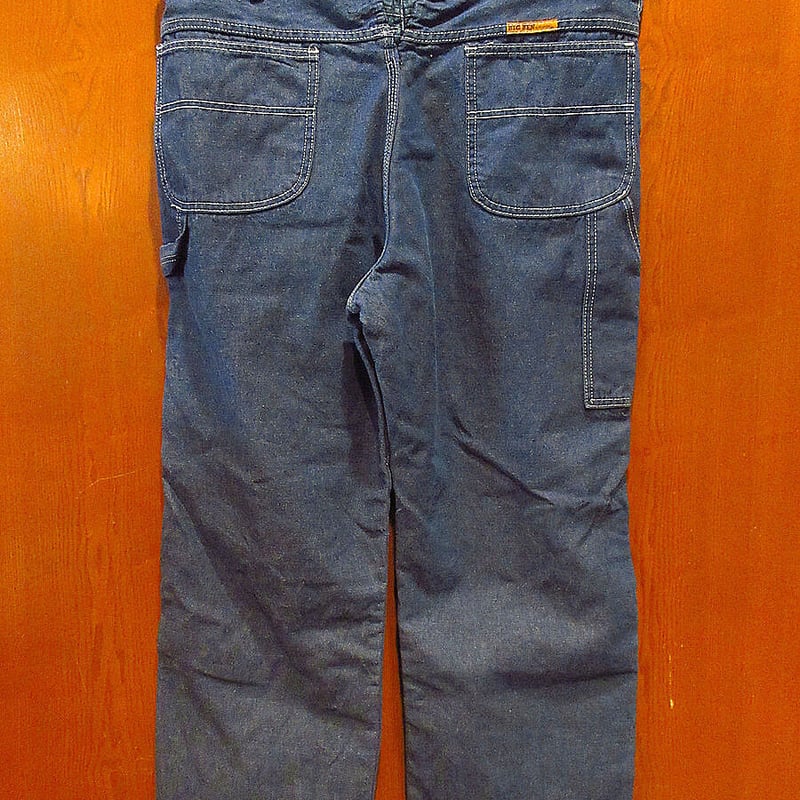 ビンテージ70's○BIG BENデニムペインターパンツ実寸98cm ビンテージ70's○BIG BENデニムペインターパンツ実寸98cm