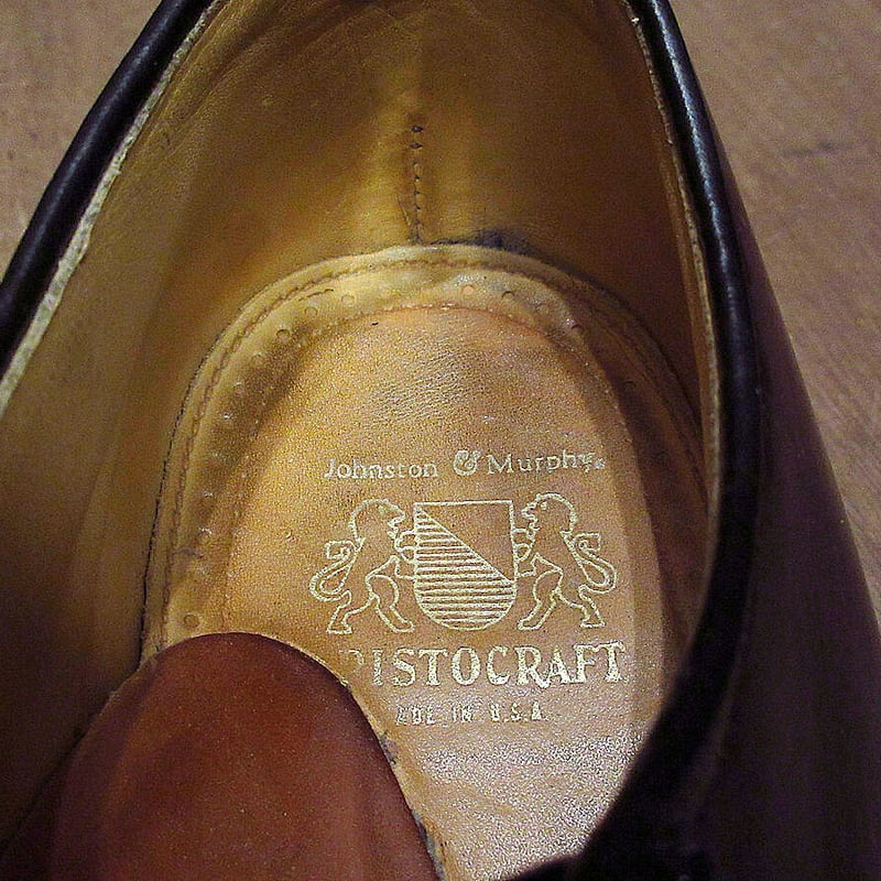 ビンテージ○Johnston ＆ Murphy ARISTOCRAFTツートーンサドルシューズ