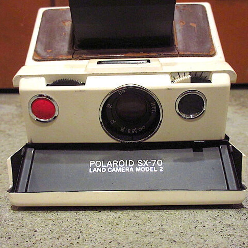 ビンテージ70's○POLAROID SX-70 LAND CAMERA MODEL-2○21