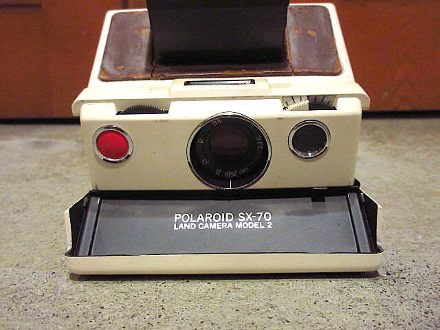 ビンテージ70's○POLAROID SX-70 LAND CAMERA MODEL-2○21