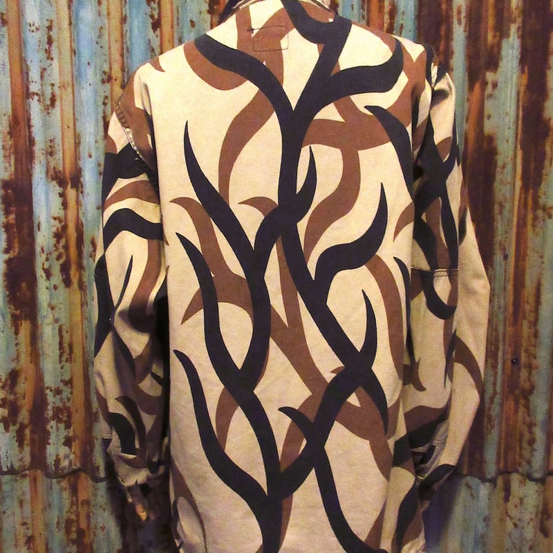ビンテージ90's○ASATトライバルカモ柄BDUジャケットsize M-R○251223j3