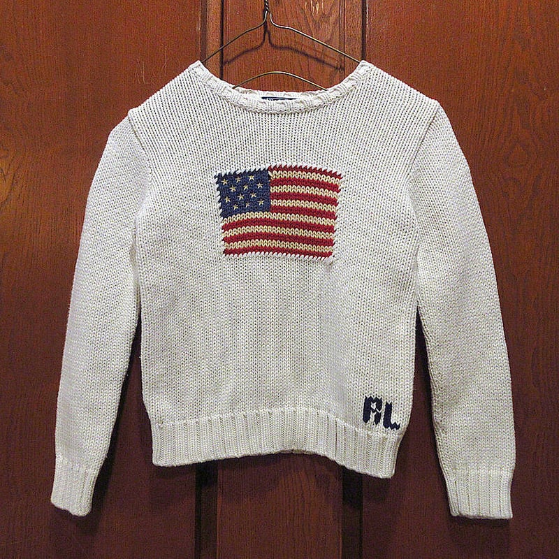 Polo by Ralph Lauren ニットセーター 90's Polo by Ralph Lauren RL'92 ポロベア ニットセーター