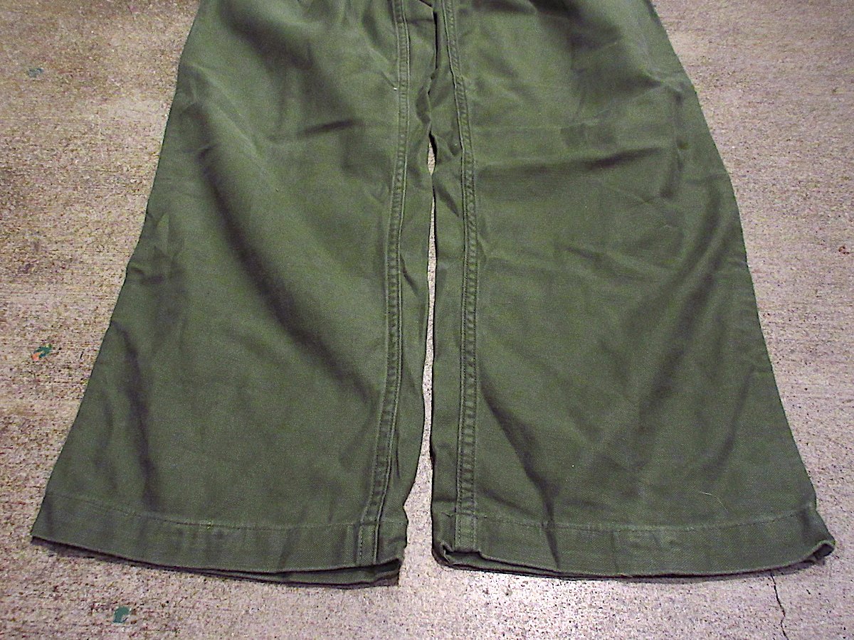 ビンテージ60's○U.S.ARMYジッパーフライコットンサテンベイカーパンツ