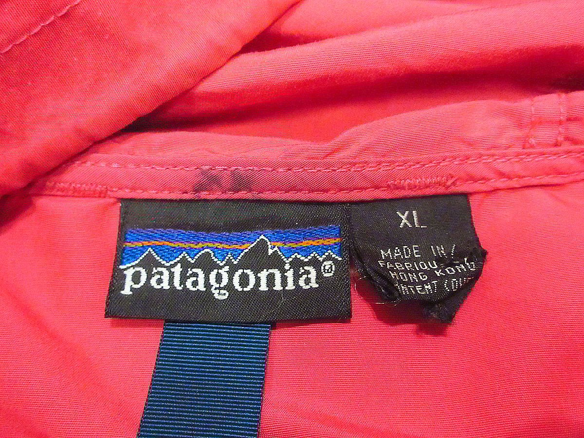 ビンテージ90's○Patagoniaバギーズプルオーバーsize XL ビンテージ90's○Patagoniaバギーズプルオーバーsize XL