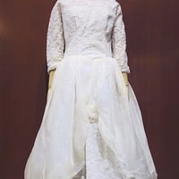 ビンテージ60's70's○TONI TODDシースルーマルチストライプ七分