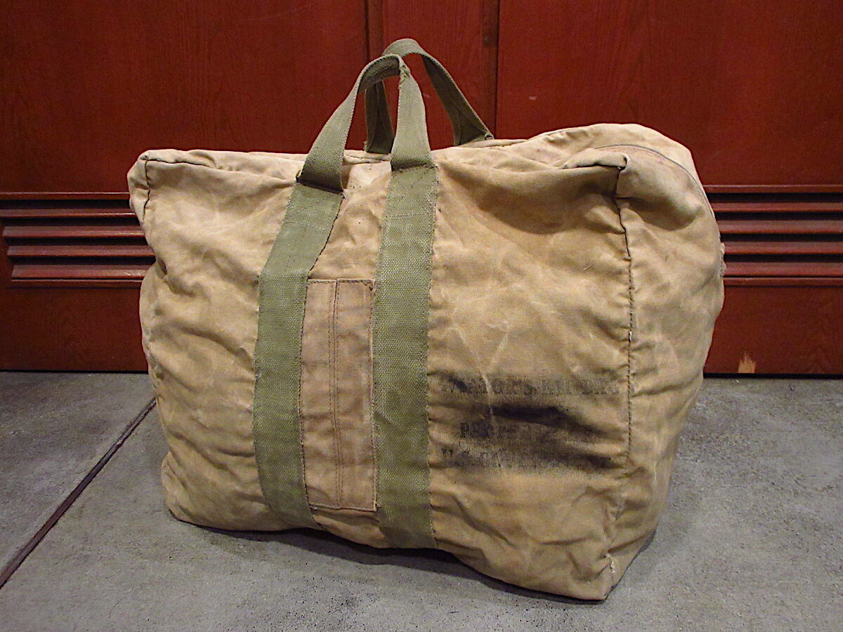 米軍 実物 アビエイターバッグ ビンテージ40's○ミリタリーアビエイターキットバッグ○220531i7-bag