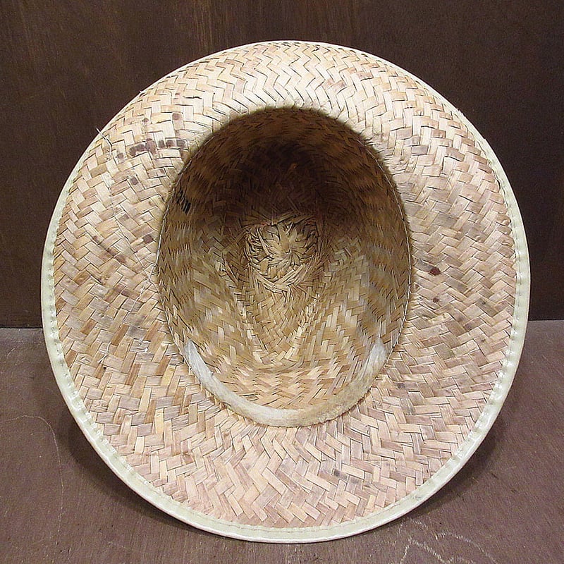 ビンテージ70's○MEXICOストローハット○210628i6-m-ht-str 1970s
