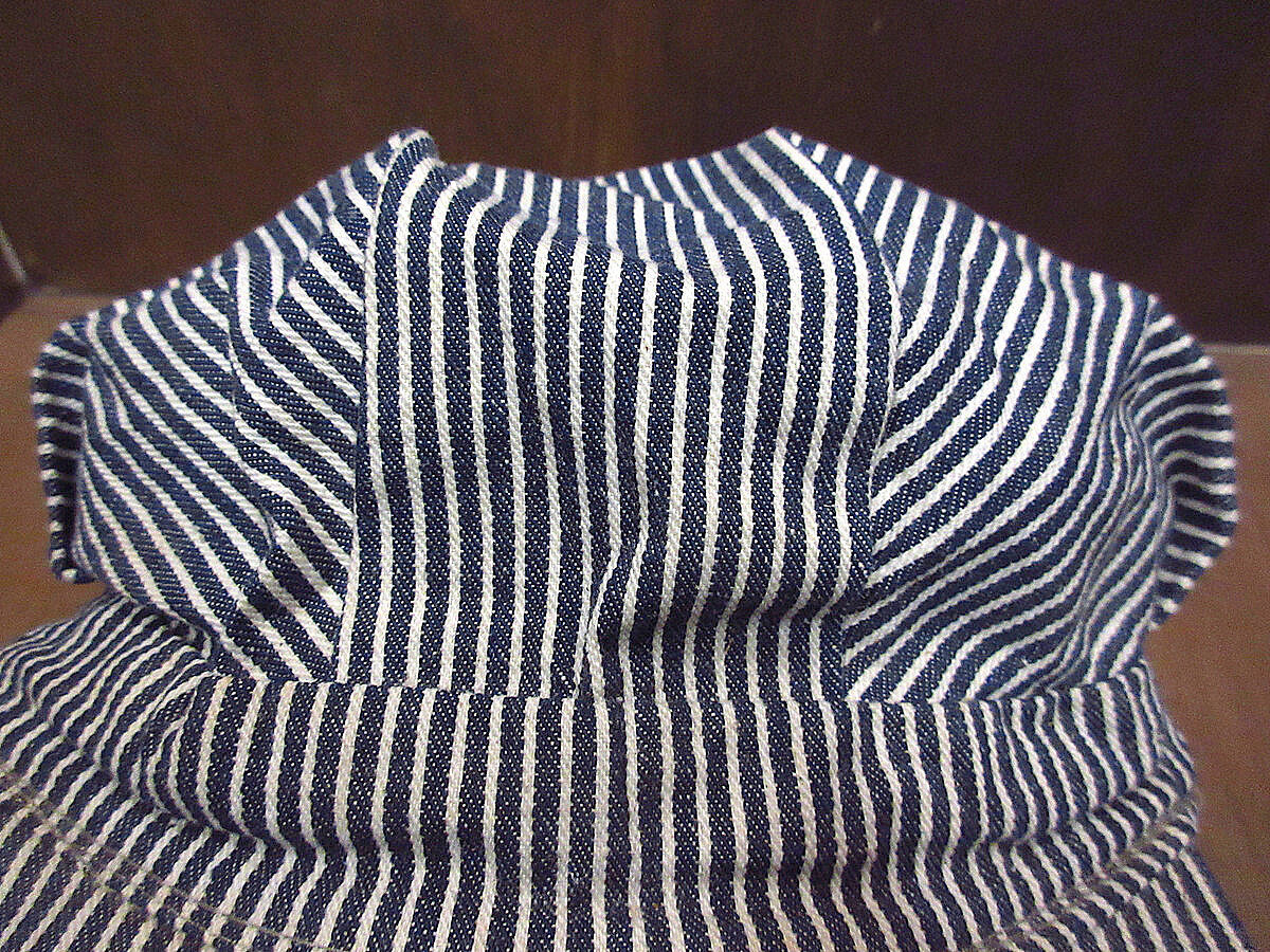 ビンテージ60's70's○ヒッコリーストライプワークキャップ