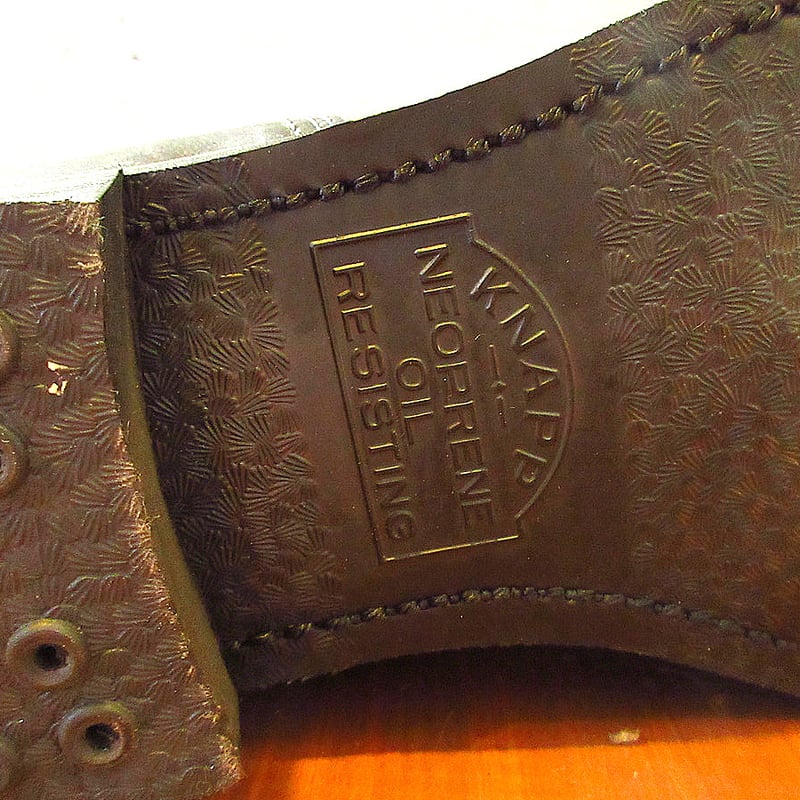 ビンテージ60's○DEADSTOCK KNAPPエンジニアブーツ黒size 8 5E○240