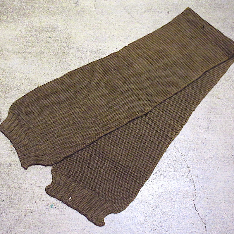 ビンテージ40's○AMERICAN RED CROSSウールマフラー○251105m7-mf