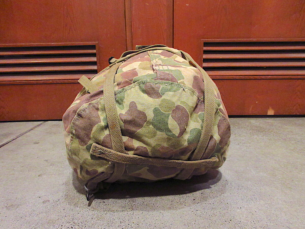 40s USARMY M-43 フロッグスキン ビンテージ40's○M-1943フロッグスキンジャングルパック○211212r8-bag