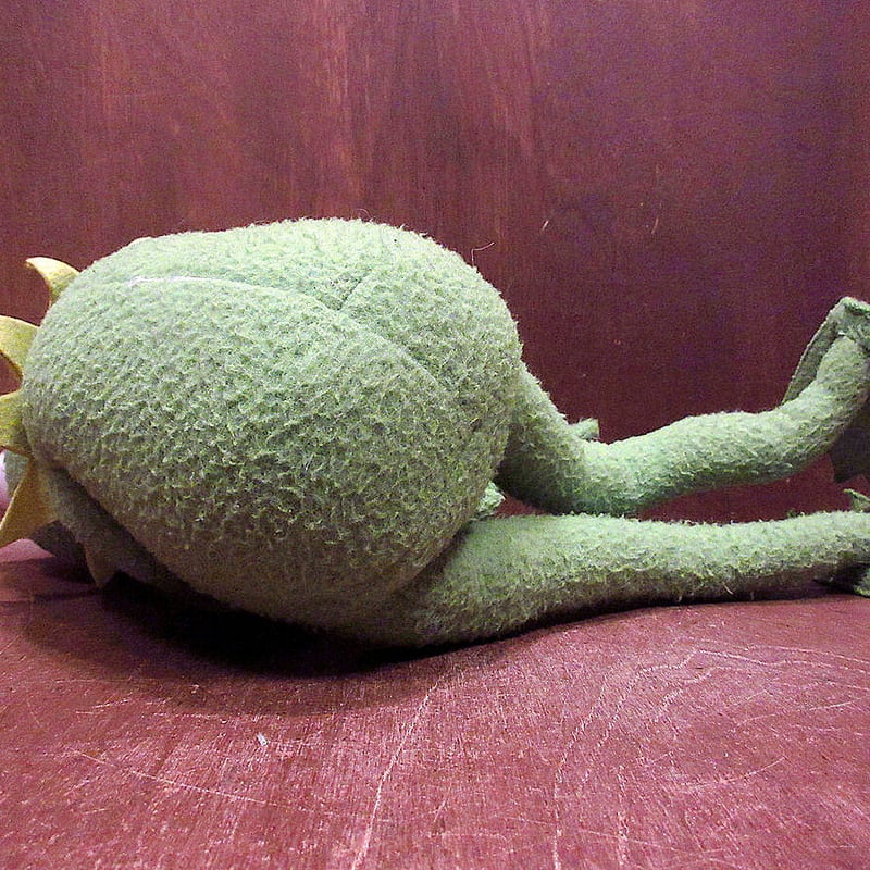 ビンテージ90's○カーミットドール○221212k1-doll 1990s人形