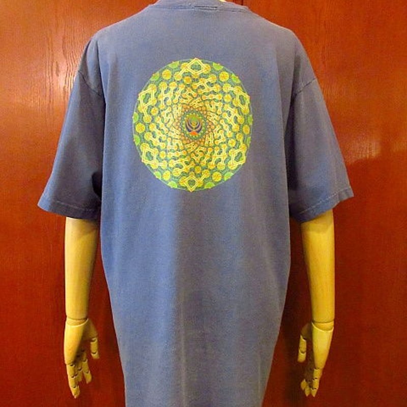90s PHISH バンドTシャツ 両面プリント 90s PHISH フィッシュ バンドTシャツ 両面プリント カーキ L