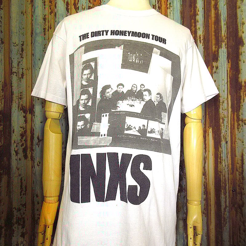 ビンテージ90's○INXS THE DIRTY HONEYMOON TOUR両面プリントTシ ビンテージ90's○INXS THE DIRTY HONEYMOON TOUR両面プリントTシ