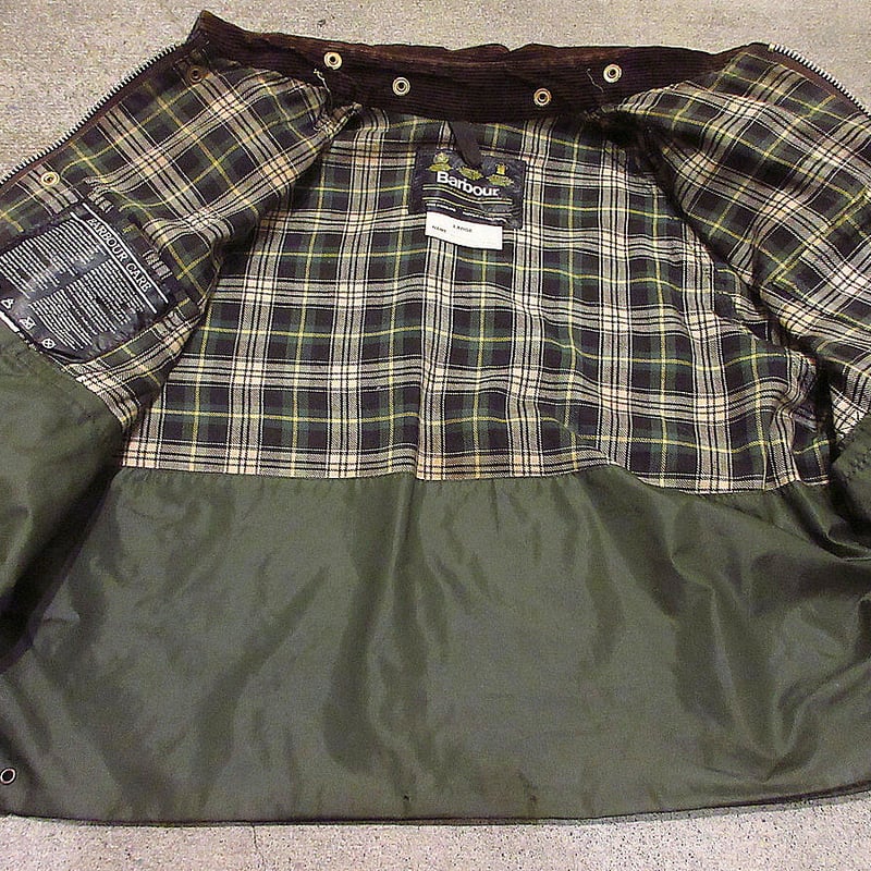 ビンテージ90's○Barbour SPEYオイルドジャケットL○211006i1-m